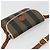 Pequin Borsa a Spalla FENDI Pecan Canvas PVC Marrone Oro Auth 182229 D'oro - vista 6