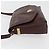 Borsa a Spalla GUCCI in Pelle Bordeaux Oro Auth 182475 D'oro Bordò - vista 4