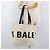 BALENCIAGA Tote Bag Canvas Beige Silber Auth BA13082 - Ansicht 23
