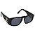 Occhiali da sole CHANEL plastica Nero CC Auth BA13228
