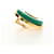 Hermès Orecchini HERMES Serie Leather metal Green Auth BA12999V Verde  - vista 9