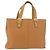 Borsa Burberry in pelle marrone oro Auth 182467 D'oro