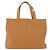 Borsa Burberry in pelle marrone oro Auth 182467 D'oro - vista 2