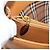 Borsa Burberry in pelle marrone oro Auth 182467 D'oro - vista 21