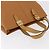 Borsa Burberry in pelle marrone oro Auth 182467 D'oro - vista 6