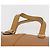 Borsa Burberry in pelle marrone oro Auth 182467 D'oro - vista 8