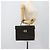Céline CELINE Beauty Case Macadam Canvas Vanity Horse Carriage PVC Pelle Nera Autentica 182779V Nero D'oro - vista 24