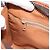 Céline Clutch CELINE in tela Macadam PVC Pelle Marrone Oro Auth ka4489 D'oro - vista 10