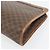 Céline Clutch CELINE in tela Macadam PVC Pelle Marrone Oro Auth ka4489 D'oro - vista 15