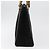 GUCCI Bamboo Tote Bag Wildleder Schwarz Gold 002 2865 0260 Auth 180218 Golden - Ansicht 3