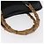 GUCCI Bamboo Tote Bag Wildleder Schwarz Gold 002 2865 0260 Auth 180218 Golden - Ansicht 7
