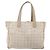 CHANEL Nuova Borsa Tote Travel in Nylon Beige Oro CC Auth 180906 D'oro - vista 13