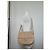 Borsa a tracolla vintage Givenchy in pelle trapuntata beige e oro - vista 6