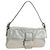 FENDI Borsa a Spalla Mamma Baguette in Pelle con Strass Argento Autentica yk20386SM