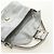 FENDI Borsa a Spalla Mamma Baguette in Pelle con Strass Argento Autentica yk20386SM - vista 20