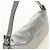 FENDI Borsa a Spalla Mamma Baguette in Pelle con Strass Argento Autentica yk20386SM - vista 6