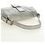 FENDI Borsa a Spalla Mamma Baguette in Pelle con Strass Argento Autentica yk20386SM - vista 7