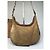 Vintage Loewe Wildleder-Schultertasche Beige Braun - Ansicht 6