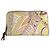 Autre Marque Vintage Pucci Canvas Leather Trim Wallet Pink Yellow Rust
