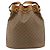 Borsa a Spalla GUCCI Micro GG Supreme PVC Beige Oro 001 904 0791 Auth 182379 D'oro - vista 2