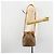 Borsa a Spalla GUCCI Micro GG Supreme PVC Beige Oro 001 904 0791 Auth 182379 D'oro - vista 24