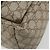 Borsa GUCCI GG Supreme in PVC Beige Silver 140959 Auth ka4521 Argento - vista 14