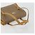 Borsa GUCCI Micro GG Supreme in PVC Beige Oro 000 46 4857 Auth 182375 D'oro - vista 7