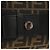 FENDI Zucca Canvas Mamma Baguette Shoulder Bag 2way Black Brown Auth 181574SAM Marrone Nero - vista 19