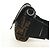 FENDI Zucca Canvas Mamma Baguette Shoulder Bag 2way Black Brown Auth 181574SAM Marrone Nero - vista 4
