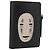 LOEWE Studio Ghibli Spirited Away Kaonashi Portafoglio in pelle Nero Auth 167359SM D'oro