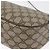Borsa GUCCI GG Supreme Web Sherry Line in PVC Beige Oro 89 02 032 Auth 180114 D'oro - vista 17