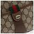 Borsa GUCCI GG Supreme Web Sherry Line in PVC Beige Oro 89 02 032 Auth 180114 D'oro - vista 18