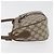 Borsa GUCCI GG Supreme Web Sherry Line in PVC Beige Oro 89 02 032 Auth 180114 D'oro - vista 4