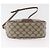Borsa GUCCI GG Supreme Web Sherry Line in PVC Beige Oro 89 02 032 Auth 180114 D'oro - vista 5