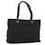 Borsa Salvatore Ferragamo in tela e pelle vernice Nero Argento Auth ka4464
