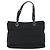 Borsa Salvatore Ferragamo in tela e pelle vernice Nero Argento Auth ka4464 - vista 2