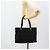 Borsa Salvatore Ferragamo in tela e pelle vernice Nero Argento Auth ka4464 - vista 23