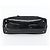 Borsa Salvatore Ferragamo in tela e pelle vernice Nero Argento Auth ka4464 - vista 5