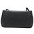 Borsa a tracolla con catena CHANEL Cosmos Line in pelle di agnello nera e argento CC Auth 181582SM Nero - vista 2