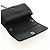 Borsa a tracolla con catena CHANEL Cosmos Line in pelle di agnello nera e argento CC Auth 181582SM Nero - vista 21