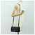 Borsa a tracolla con catena CHANEL Cosmos Line in pelle di agnello nera e argento CC Auth 181582SM Nero - vista 29