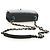 Borsa a tracolla con catena CHANEL Cosmos Line in pelle di agnello nera e argento CC Auth 181582SM Nero - vista 8