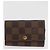 LOUIS VUITTON Monogram Damier Ebene Cigarette Case 2 Set LV Auth BA13056 - view 10