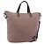 PRADA Handtasche Canvas 2way Rot Silber Auth 182354