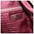 PRADA Handtasche Canvas 2way Rot Silber Auth 182354 - Ansicht 21