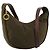 Céline Borsa a tracolla CELINE Circle Nylon Khaki Gold Auth 181636 D'oro Cachi