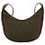 Céline Borsa a tracolla CELINE Circle Nylon Khaki Gold Auth 181636 D'oro Cachi - vista 2