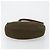 Céline Borsa a tracolla CELINE Circle Nylon Khaki Gold Auth 181636 D'oro Cachi - vista 5