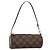 LOUIS VUITTON Damier Ebene Papillon Pouch LV Auth 179784
