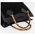 Borsa Tote GUCCI Bamboo in scamosciato nero e oro 002 1186 0260 Auth 180120 D'oro - vista 6